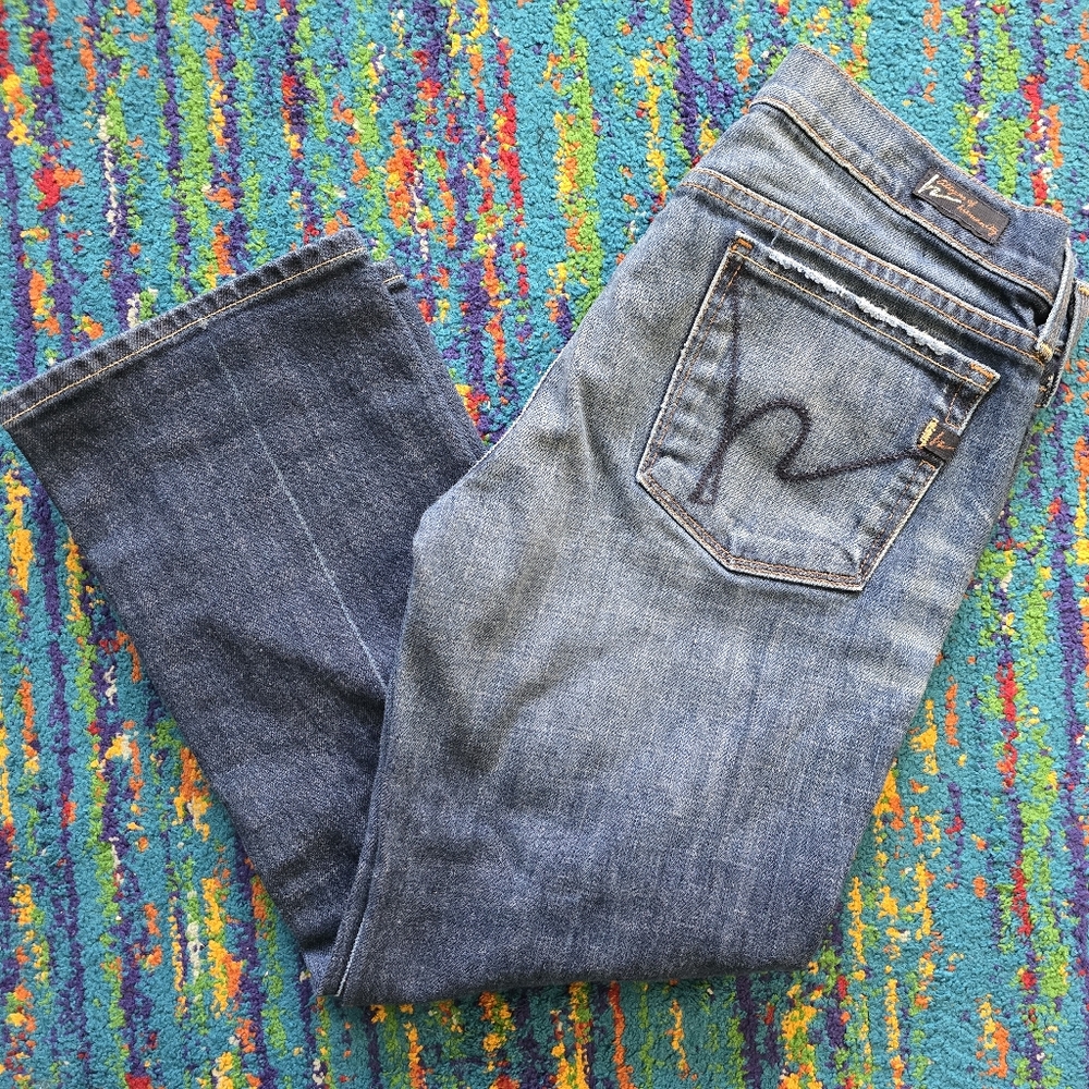COH Citizens‎ of Humanity Kelly Stretch #063 Low Waist Cropped Size 28